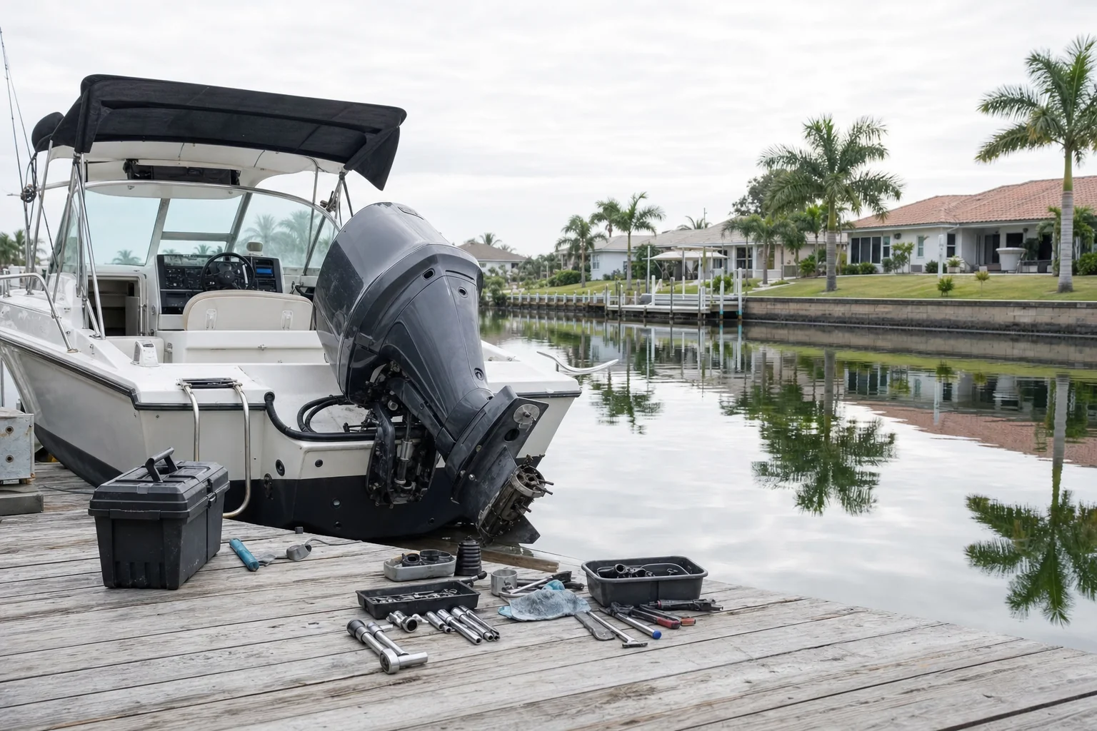 boat repair in Cape Coral, FL