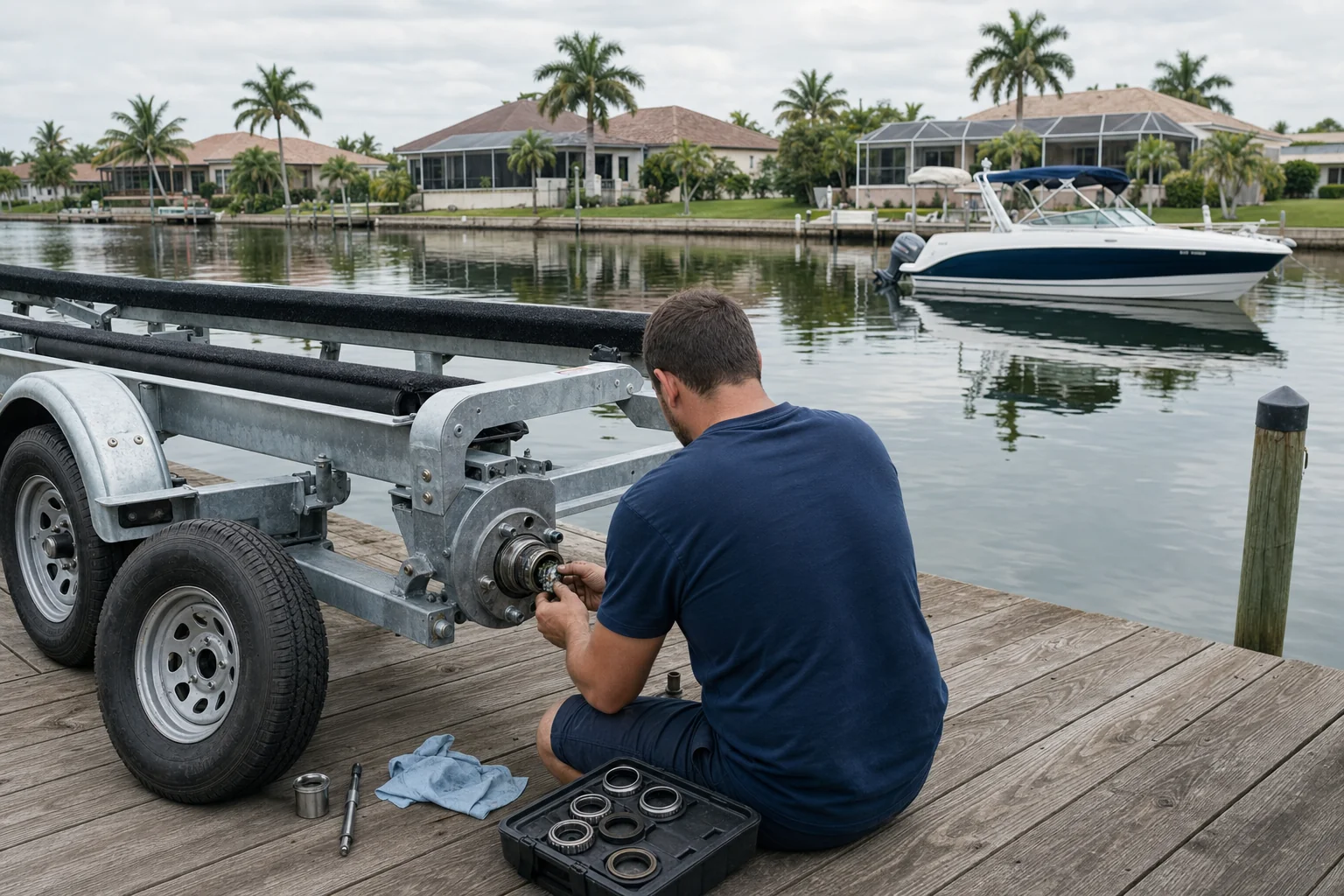 boat trailer repair in Cape Coral, FL