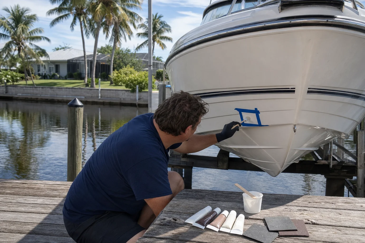 gelcoat repair in Cape Coral, FL