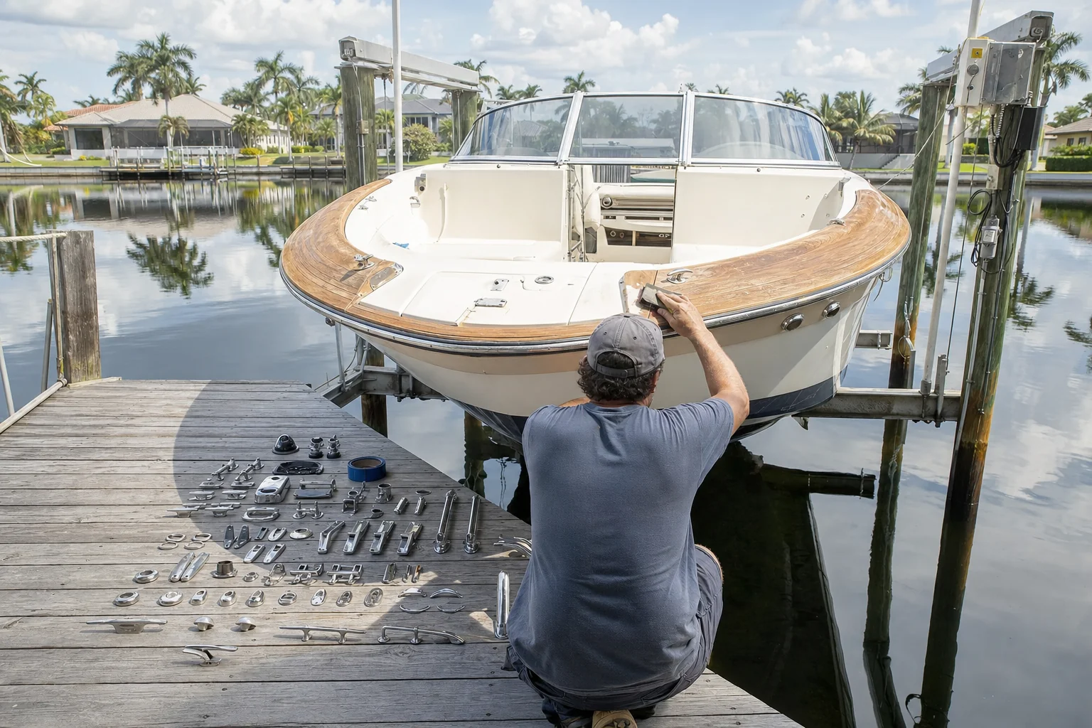 boat restoration in Cape Coral, FL