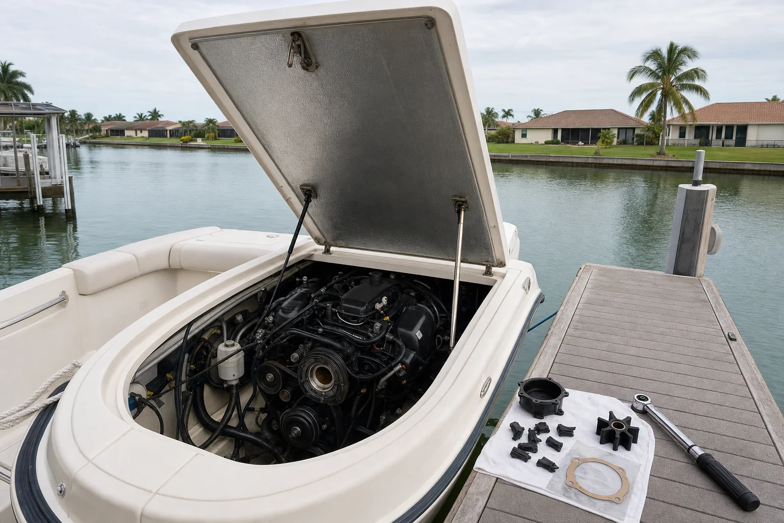 inboard engine repair in Cape Coral, FL