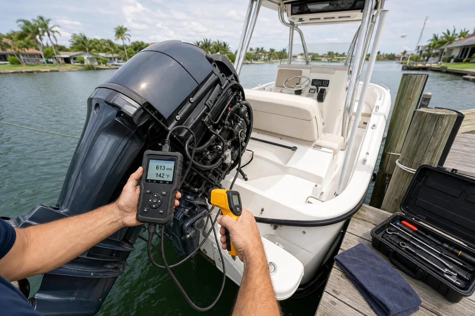 marine diagnostics in Cape Coral, FL