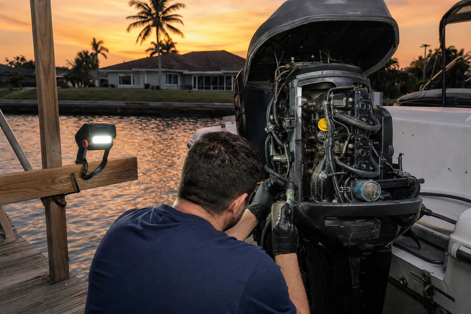 emergency boat repair in Cape Coral, FL