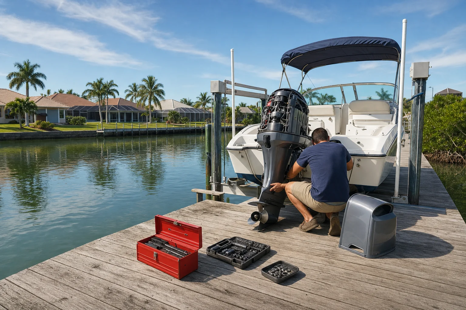 boat repair st james city in Cape Coral, FL