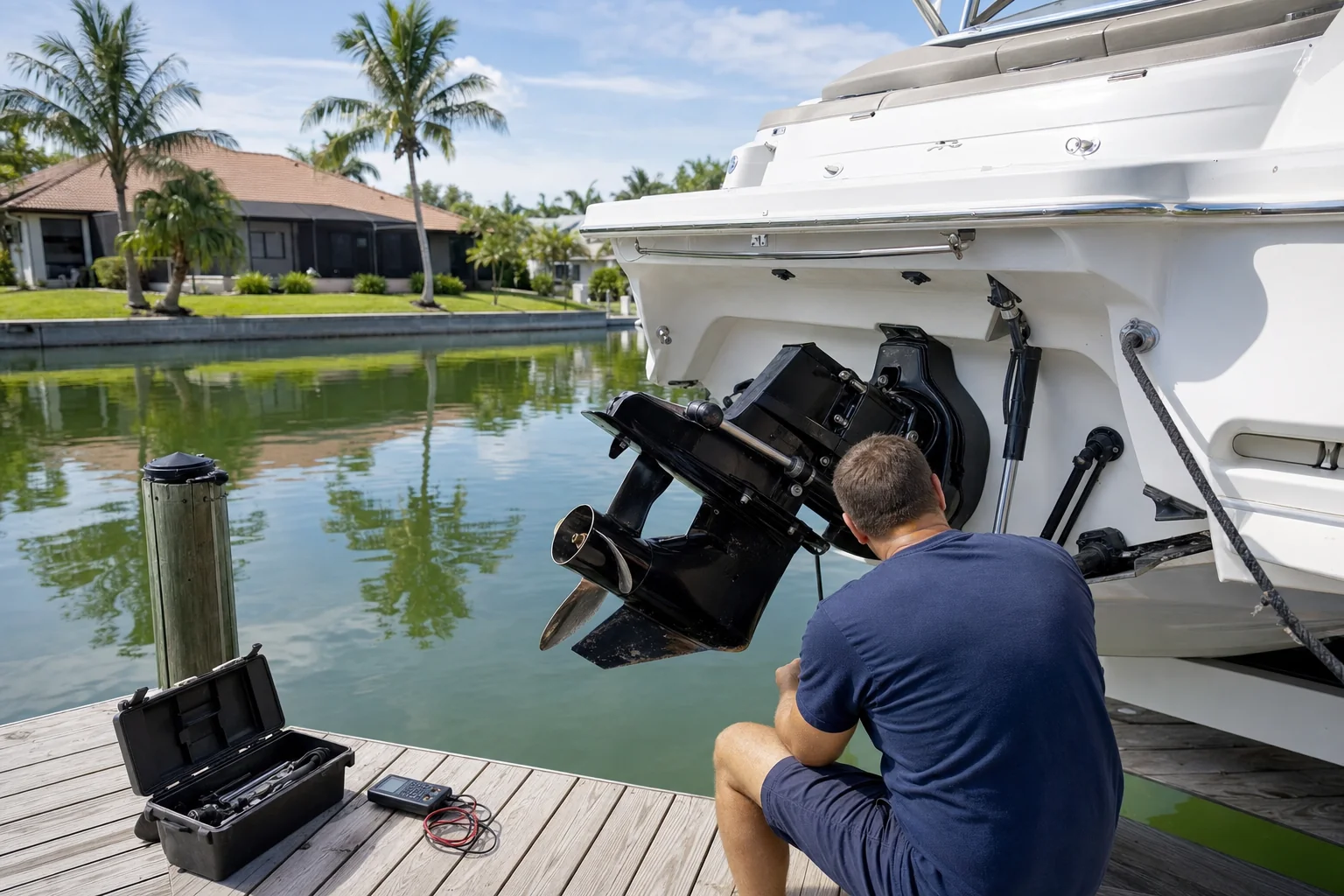 mercruiser sterndrive repair in Cape Coral, FL