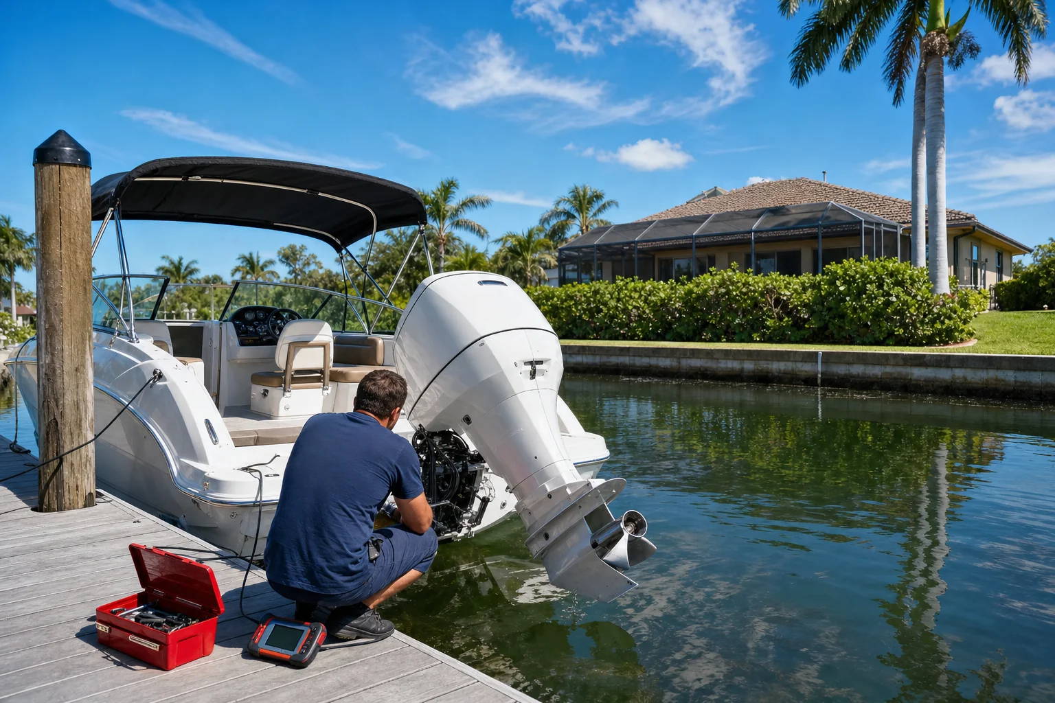 mobile marine mechanic cape coral in Cape Coral, FL